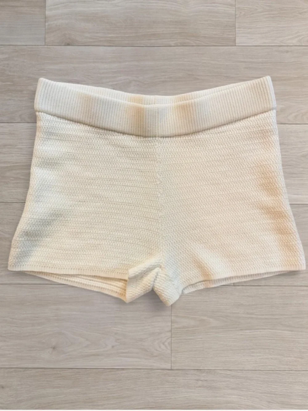 Forever 21 White Knit Shorts